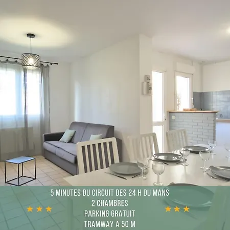 Le Georges Durand - Parking - 5 Min Du Circuit 24h - Wifi - 2 *