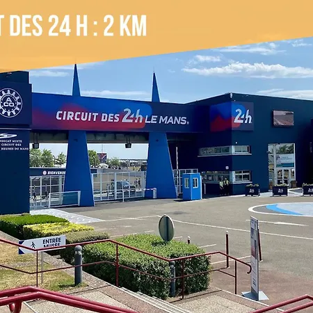 Apartamento Le Georges Durand - Parking - 5 Min Du Circuit 24h - Wifi - 2 Le Mans