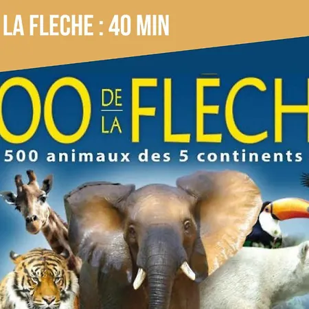 Apartamento Le Georges Durand - Parking - 5 Min Du Circuit 24h - Wifi - 2