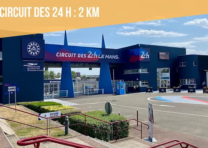 Appartement Festiv'mans72 - Le Georges Durand - 2 - Wifi - Parking - Circuit Des 24h Du Mans à 5 Min Le Mans